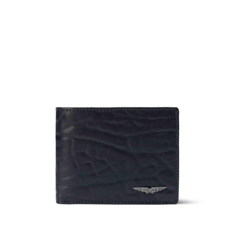 Police Men Leather Two Fold Wallet