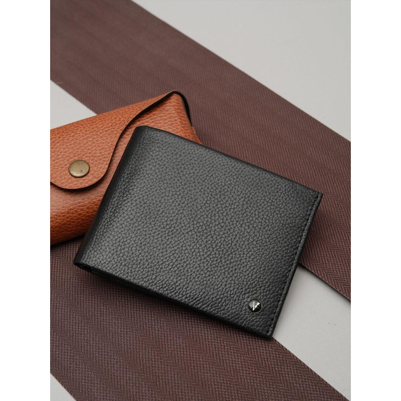 Van Heusen Men Leather Two Fold Wallet with SIM Card Holder