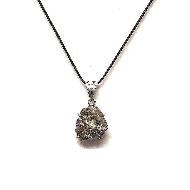 VIBESLE Contemporary Pyrite Pendant