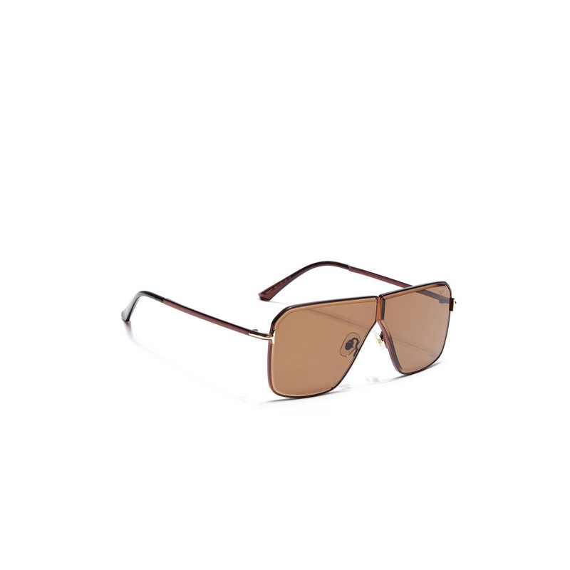 Voyage Unisex Oversized Sunglasses with UV Protected Lens