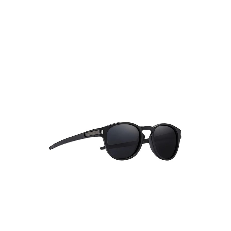 AFERELLE Unisex Black Lens & Black Round Sunglasses with