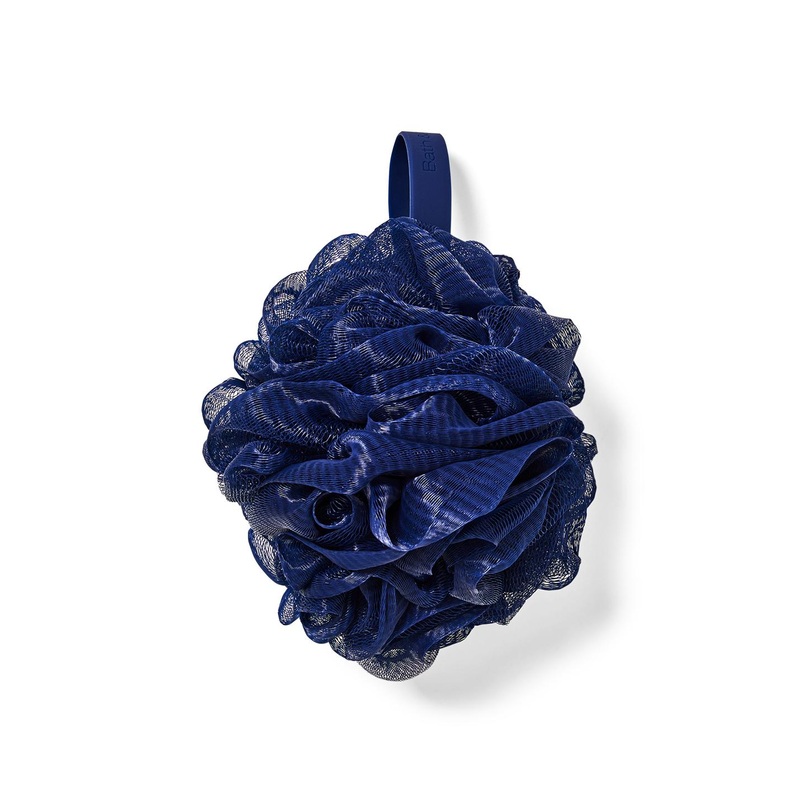 Bath & Body Works Super Soft Loofah Bath Sponge – Navy Blue