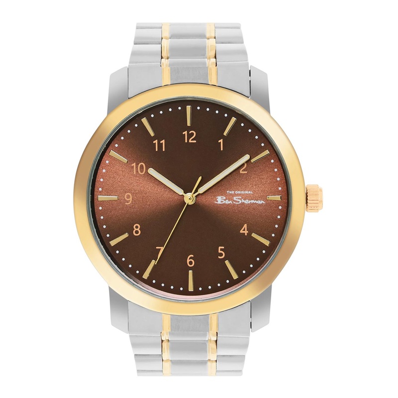 BEN SHERMAN Men Stainless Steel Bracelet Style Analogue Watch BS100SM