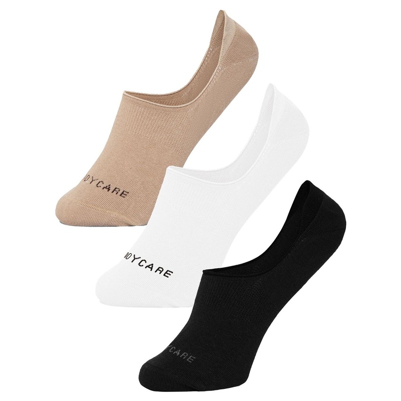 Bodycare Men Pack of 3 Loafer Length Socks