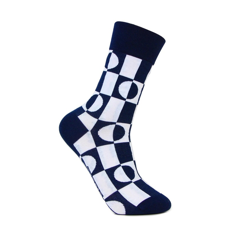 Bonjour Men Patterned Cotton Ankle-Length Socks