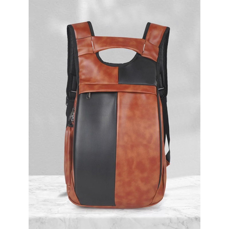 PARSLEY Unisex Colourblocked Backpack