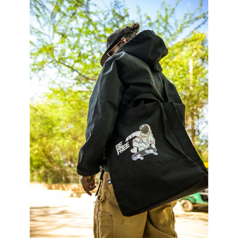 Primegear Graphic Printed Structured Tote Bag