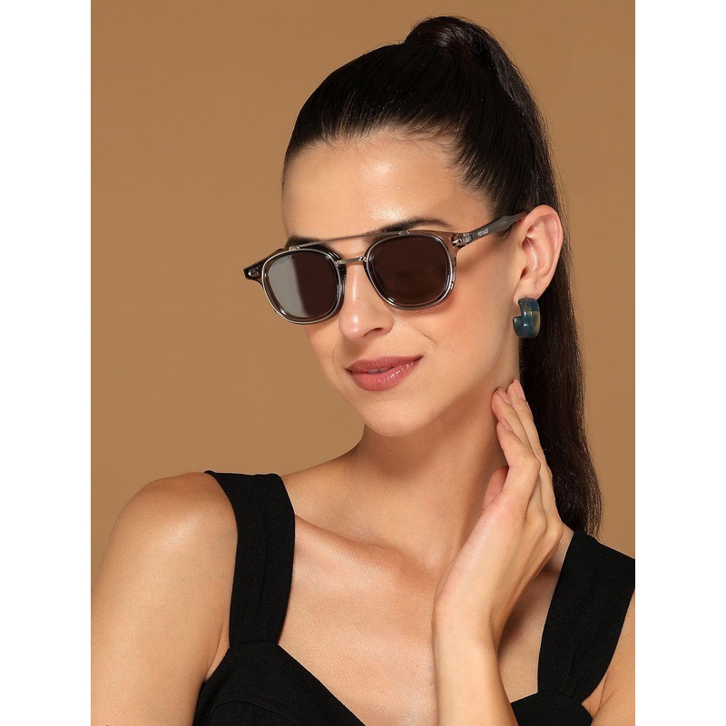 Voyage Unisex Full Rim Wayfarer Sunglasses With UV Protected Lens 9950WMG7108