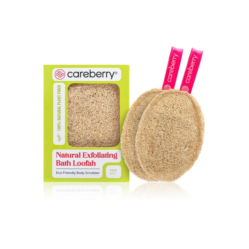 careberry Set Of 2 Earth Embrace Exfoliating Loofah