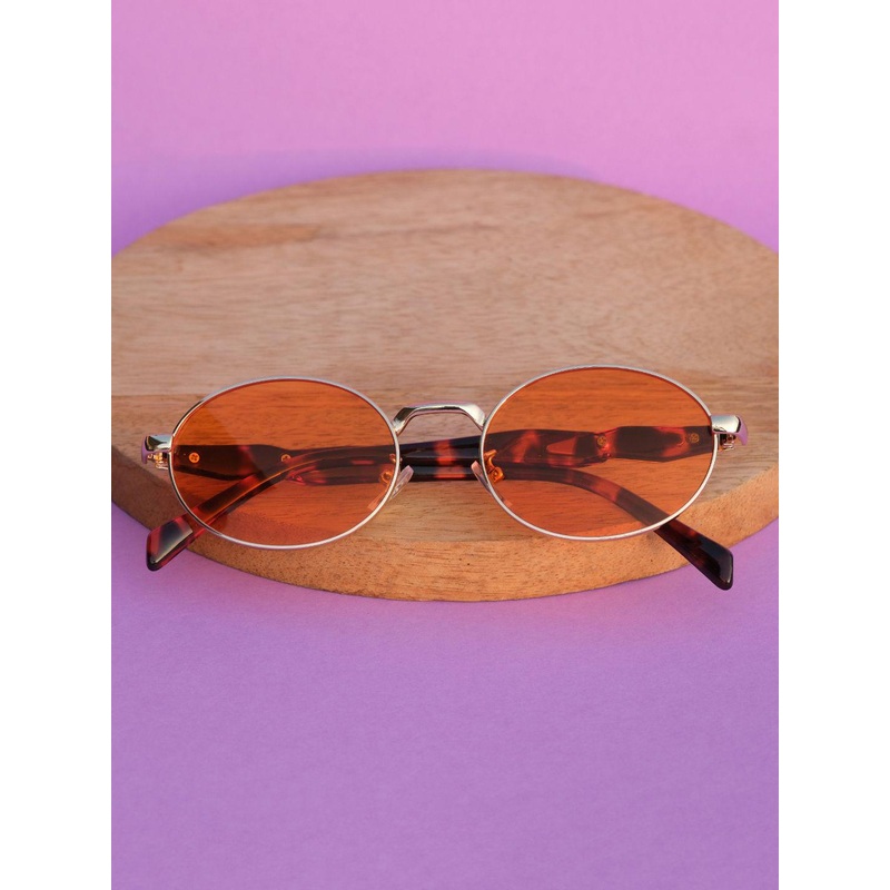 DukieKooky Unisex UV Protected Lens Oval Sunglasses FZSG006A