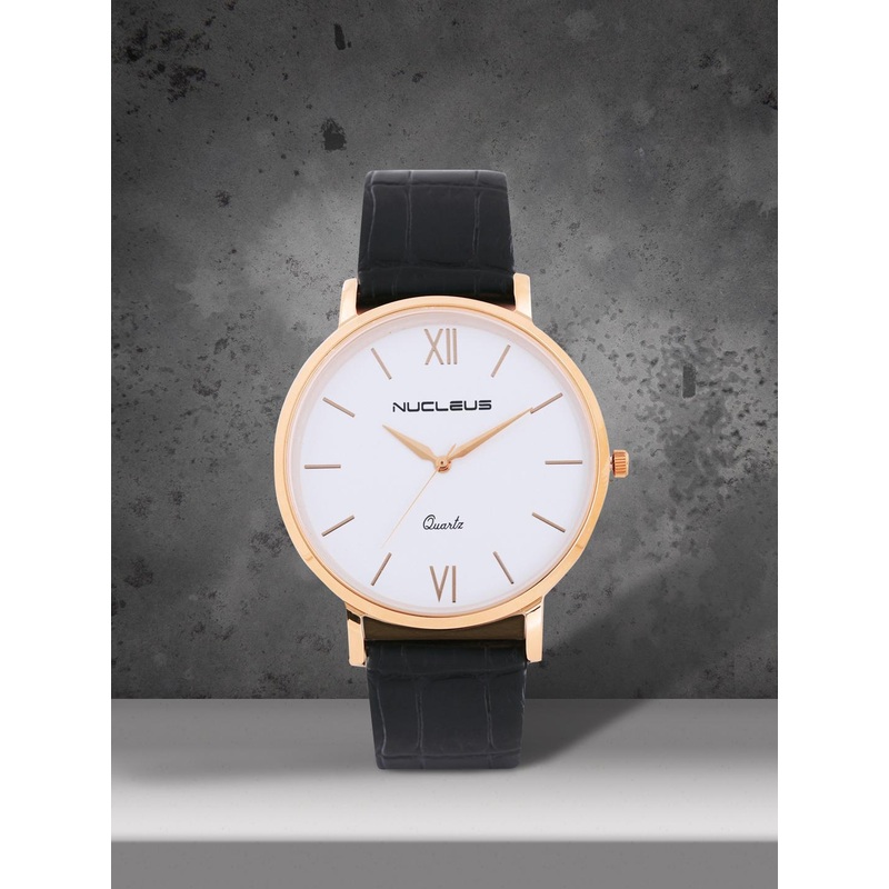 Nucleus Unisex White Analogue Watch LRGWBKi