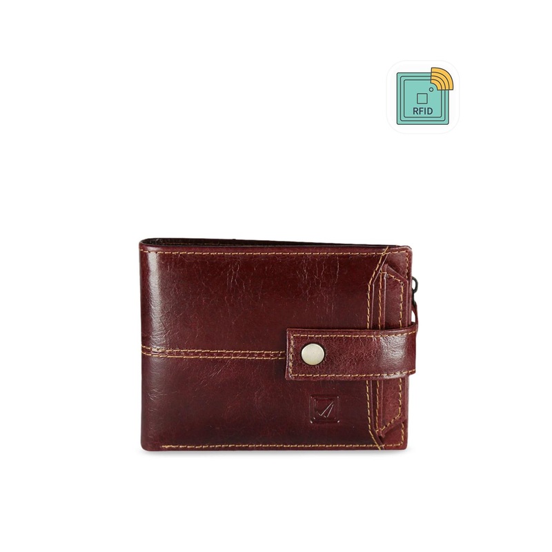 Style SHOES Maroon Solid Wallet