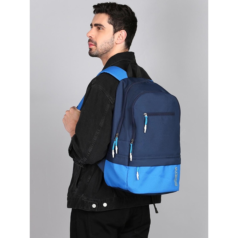 The Roadster Lifestyle Co. Unisex Colorblocked Anti-Theft Laptop Backpacks 30 L