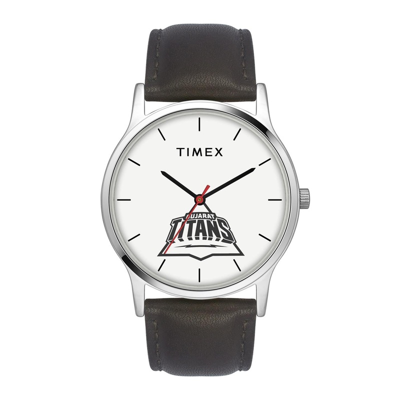 Timex Men Brass Dial & Leather Straps Analogue Watch TW00ZR563