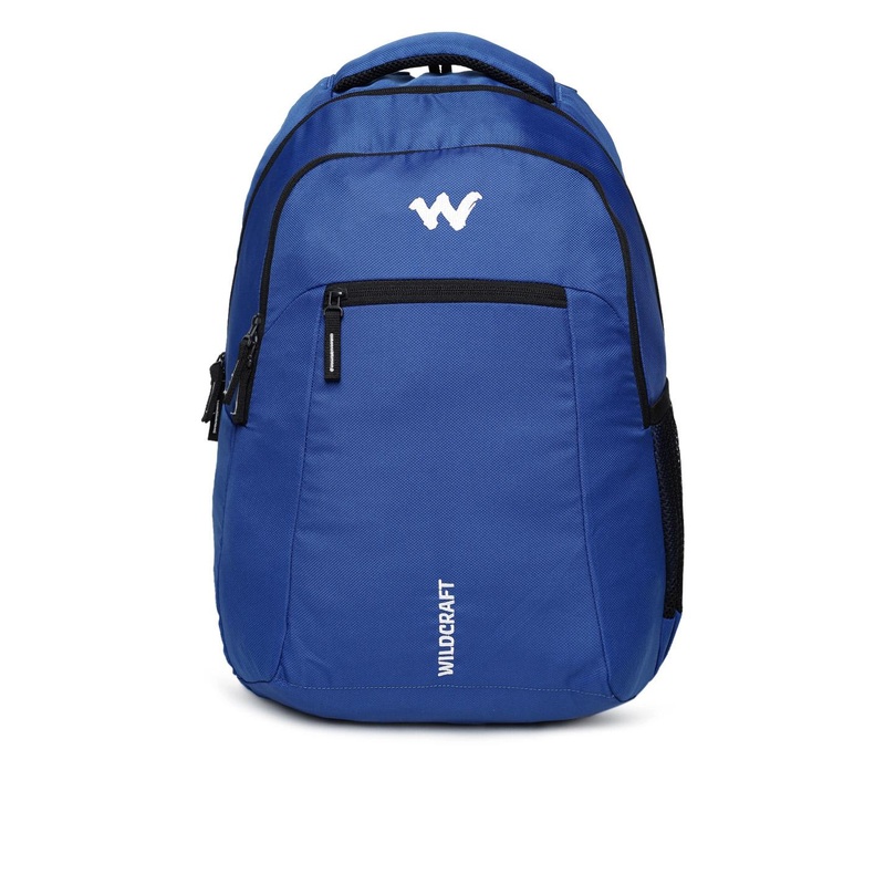 Wildcraft Unisex Blue Boost 2 Solid Backpack