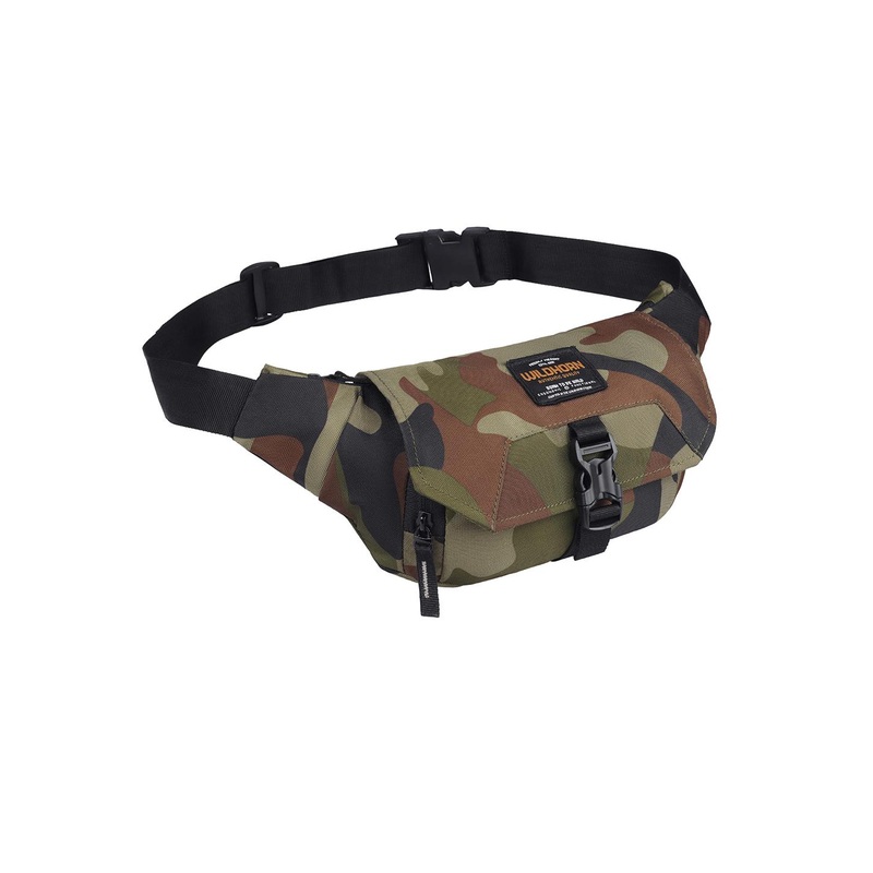 WildHorn Camouflage Printed Water Resistant Waist Pouch