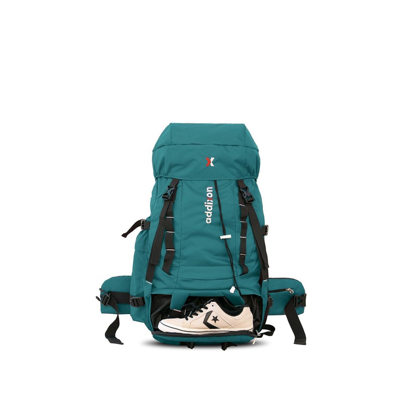 Addixon Travel Bag Hiking With Shoe Compartment Wanderlust Travelling Rucksack 70 L