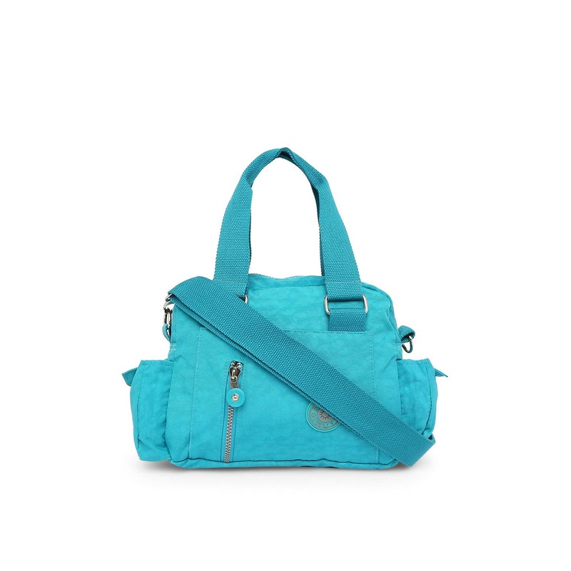 BAOMI Blue Structured Handheld Bag