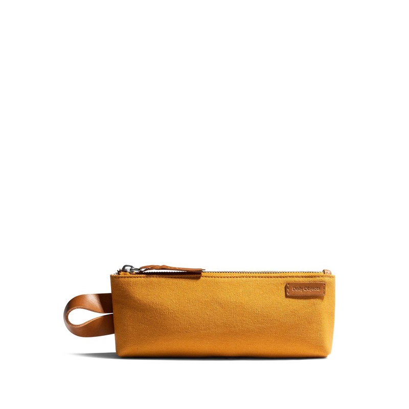 DailyObjects Mustard Yellow Pencil Vault Pouch Stationery
