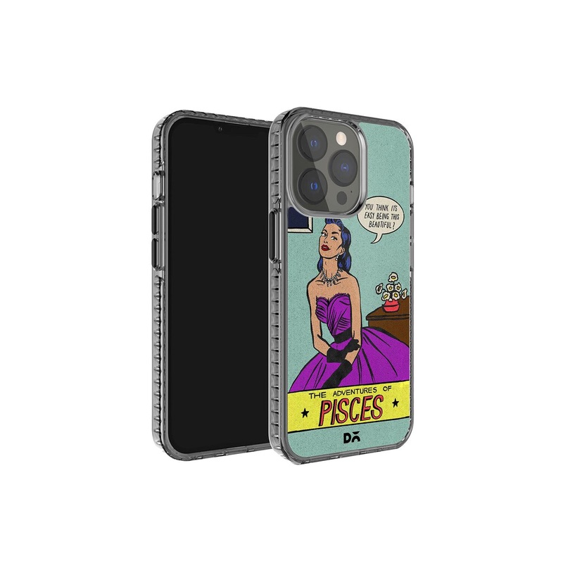 DailyObjects Pisces Printed Stride 2.0 iPhone 15 Pro Mobile Cover