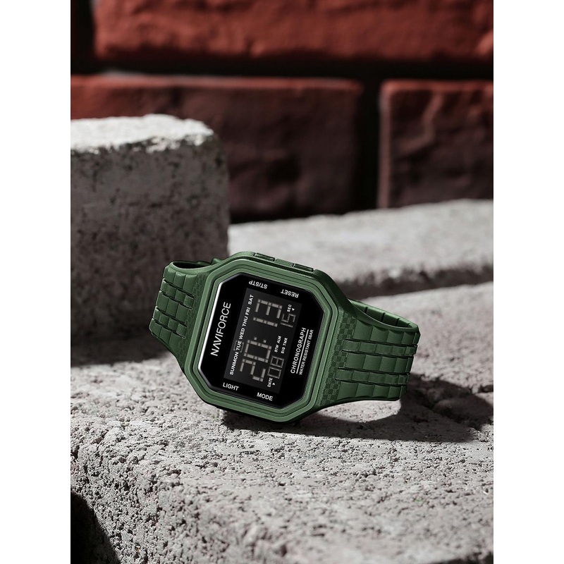 Naviforce Men Dial & Straps Digital Watch NF7116 GN GN
