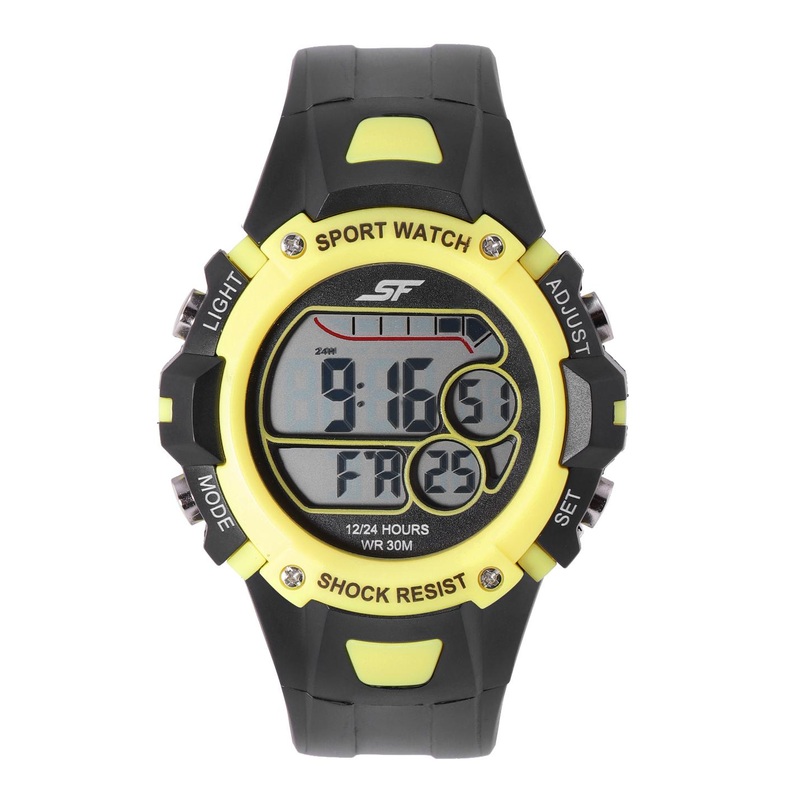 Sonata Men Black SF Essentials Digital Watch 77111PP03