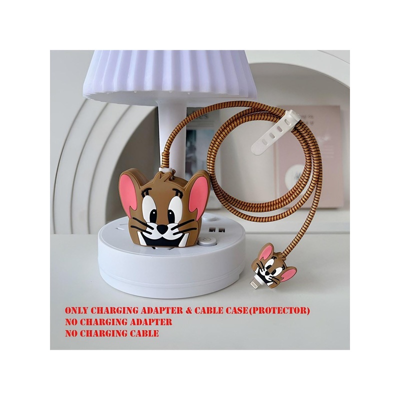 Spiaty Printed Charging Adapter & Cable Protector