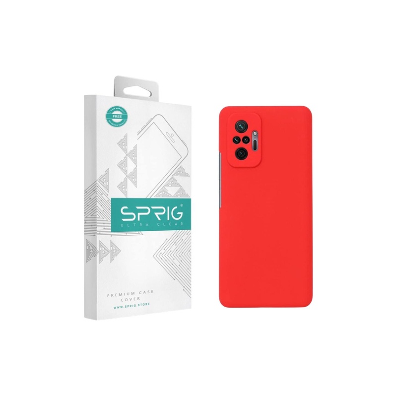 SPRIG Redmi Note 10 Pro Max Liquid Silicone Back Cover