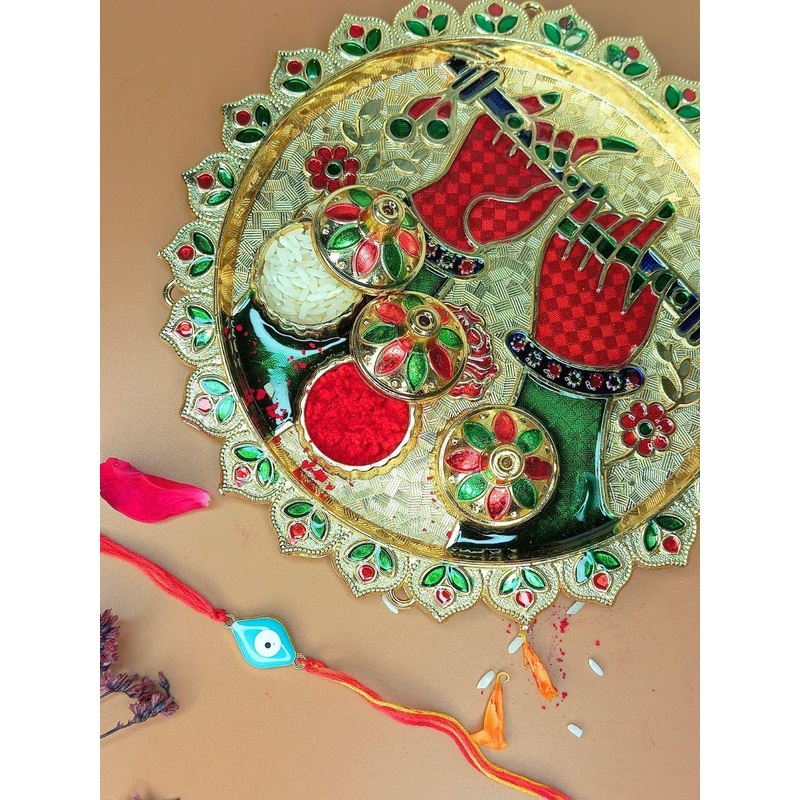 Anouk Rakhi Card & Thali