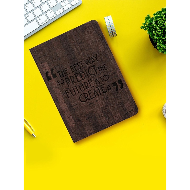 Doodle Brown Solid Notebook