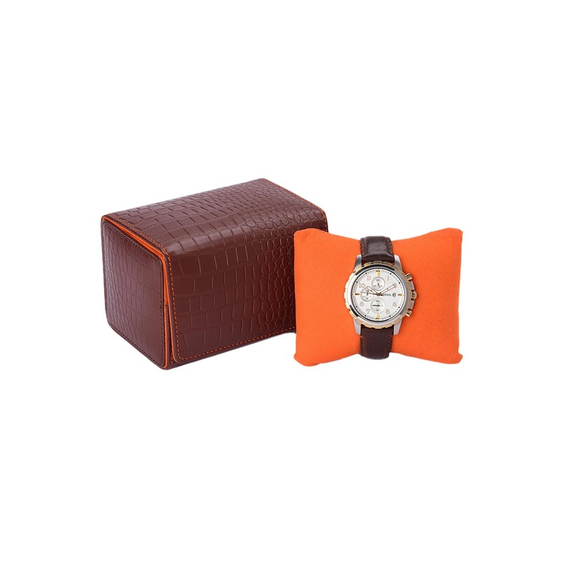 essart Textured 2-Slot Watch Organiser