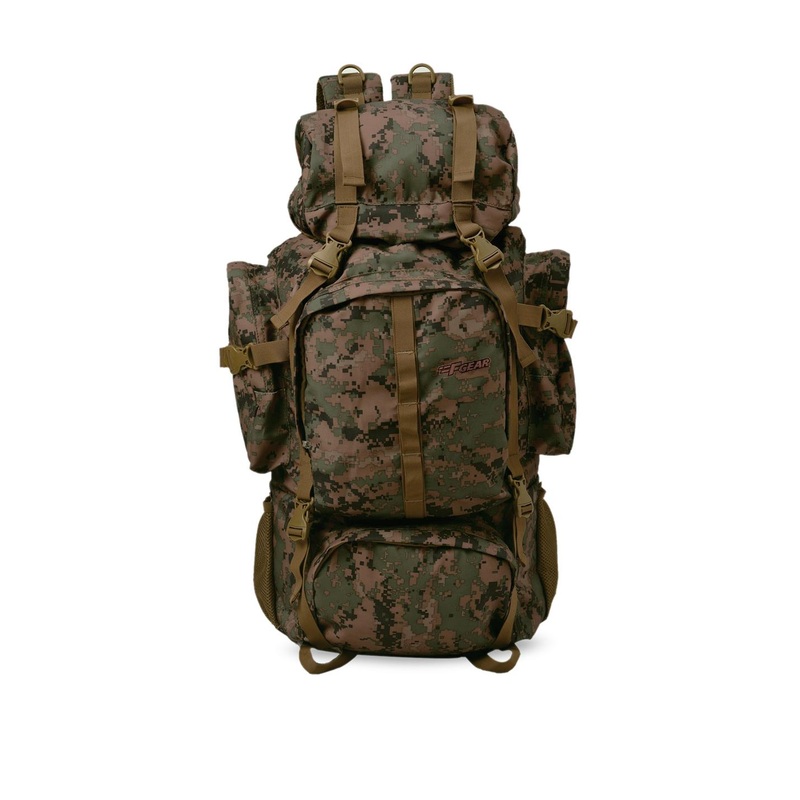 F Gear Unisex Green & Beige Printed Military Neutron Marpat WL Rucksacks