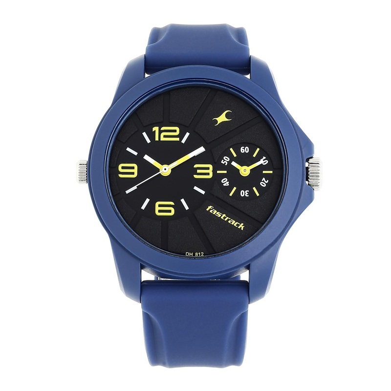 Fastrack Men Black Analogue Watch 38042PP03