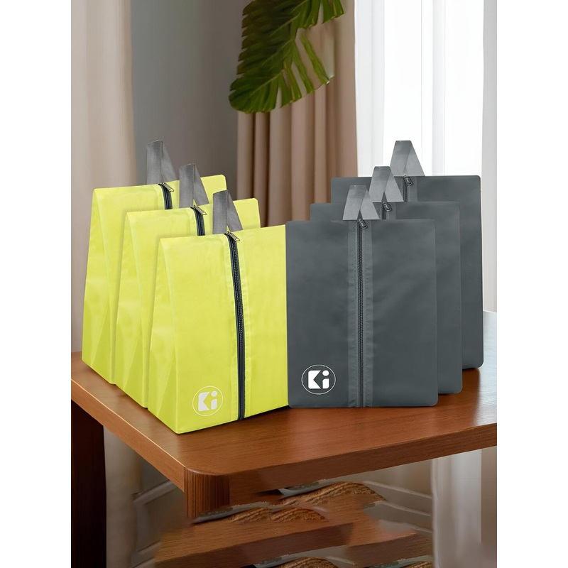 Kuber Industries Pack Of 6 Travel Shoe Bags