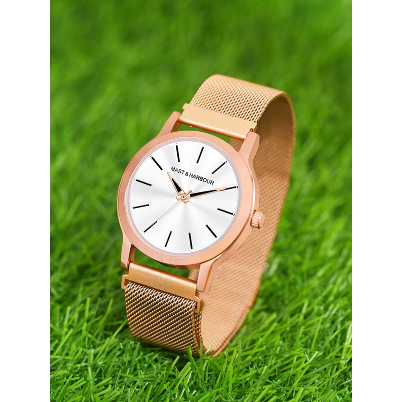 Mast & Harbour Men Stainless Steel Straps Analogue Watch HOBMH-09-RG