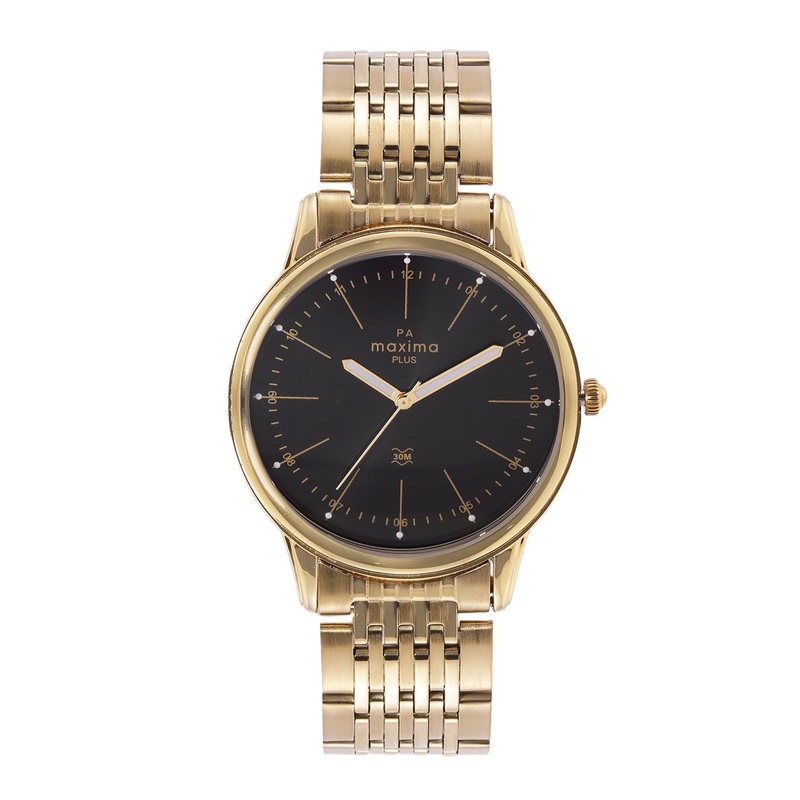 maxima Men Bracelet Style Straps Analogue Watch 56870CAGY