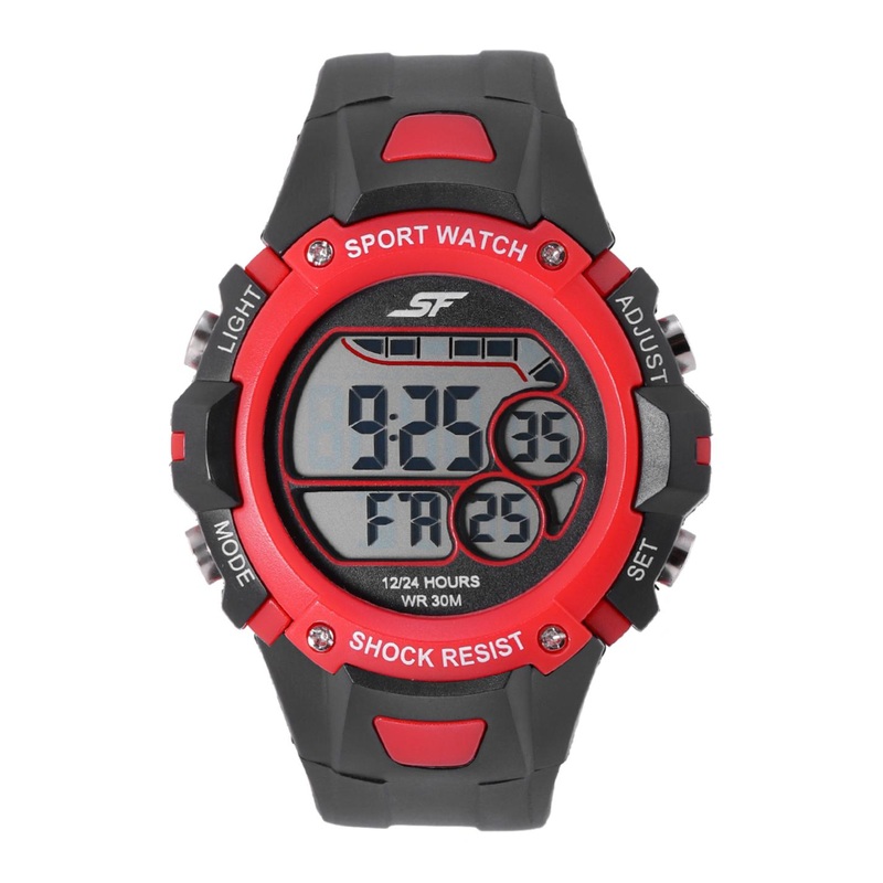 Sonata Men Black SF Essentials Digital Watch 77111PP01
