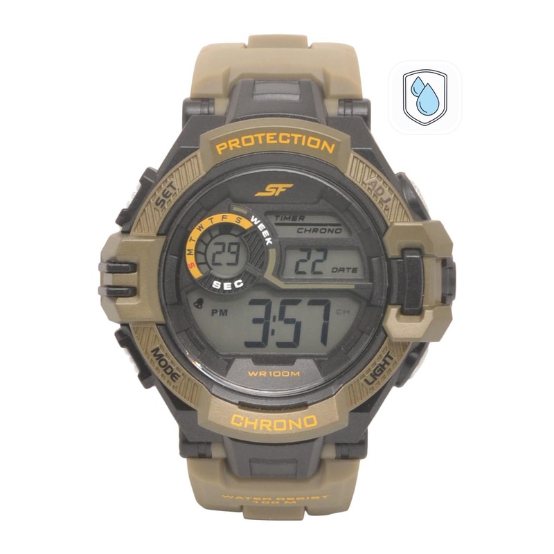 Sonata Men Brown & Grey Analogue Watch 77075PP04