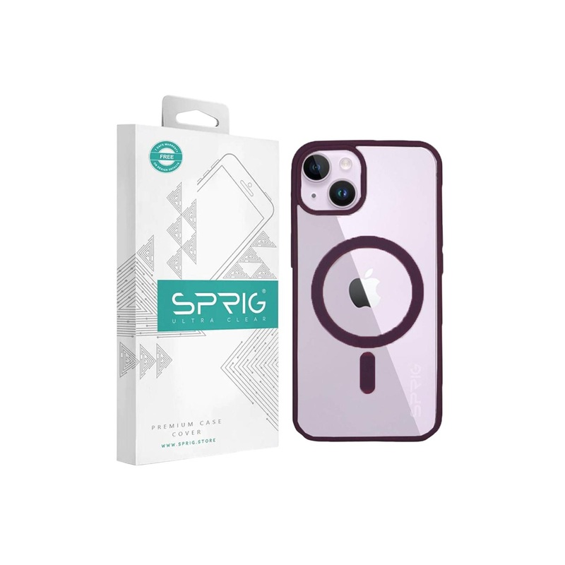 SPRIG iPhone 14 Plus Transparent PC Magsafe Cover