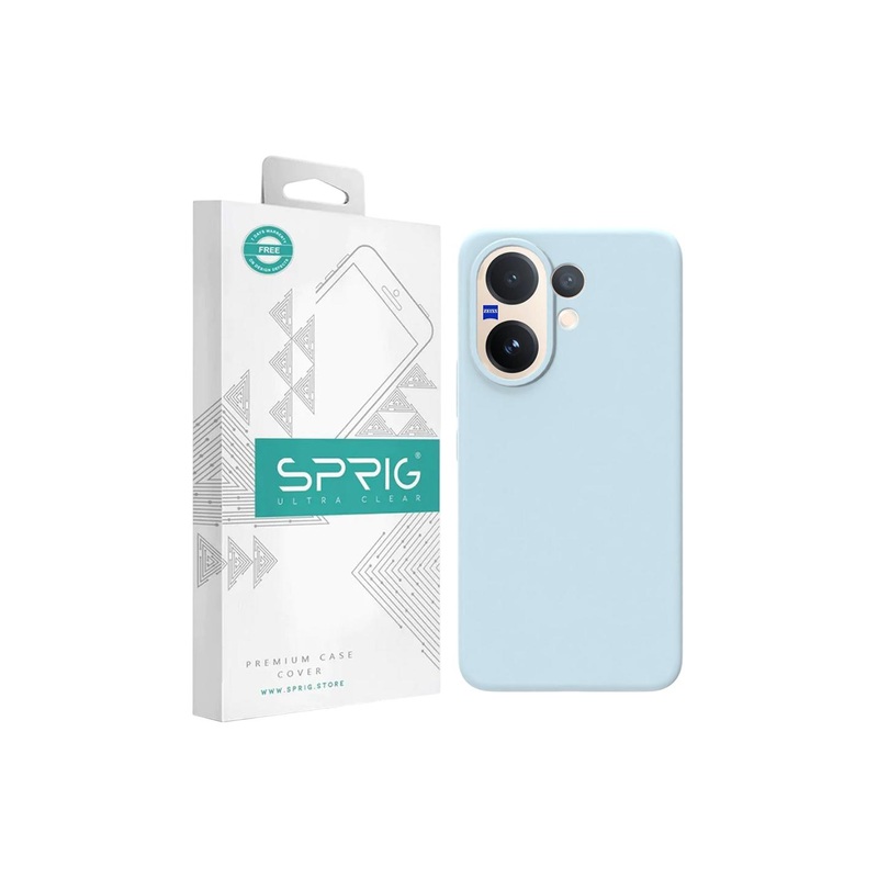 SPRIG Liquid Silicone vivo V60 Back Case