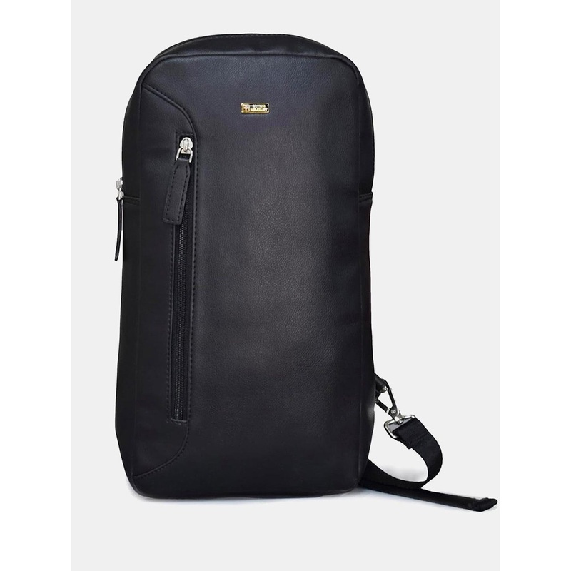 SWISS MILITARY Unisex Solid iPad Compartment & Chest Strap Shoulder Bag