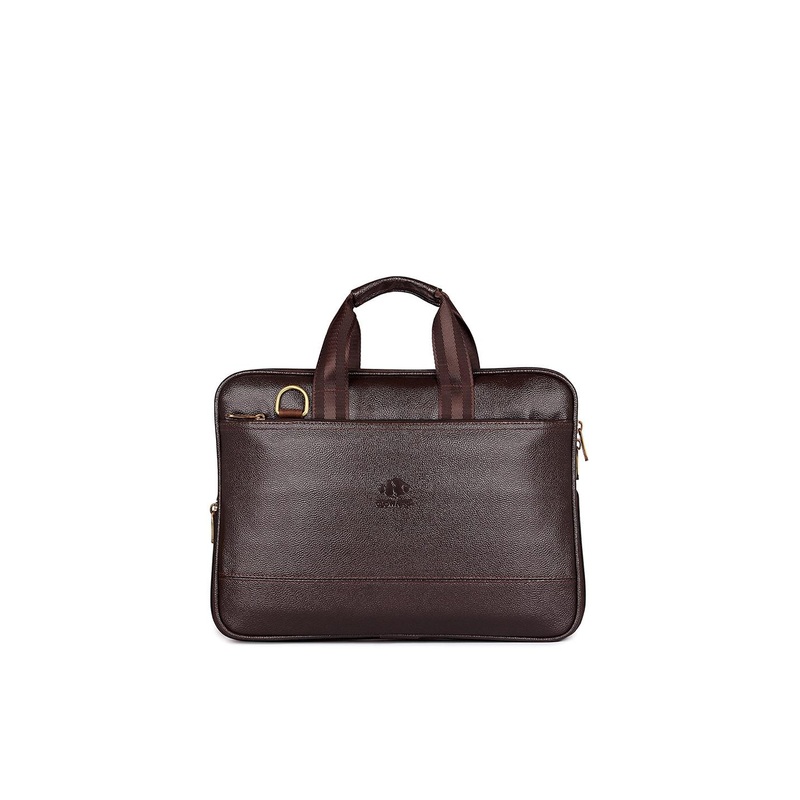 THE CLOWNFISH Aloha Unisex Brown Messenger Bag