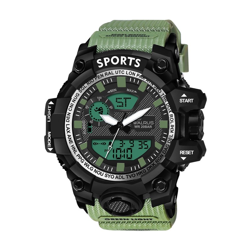 Walrus Sports-vi Unisex Patterned Straps Analogue and Digital Watch WWTM-SPORTS-VI-020402