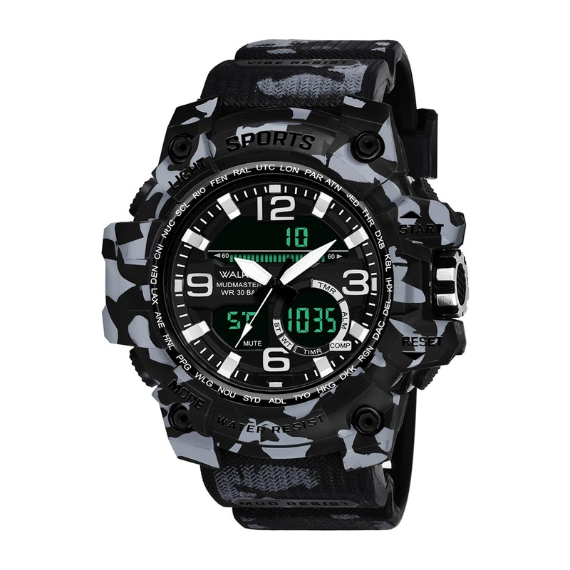 Walrus Unisex Straps Analogue and Digital Watch WWTM-CAM-020202