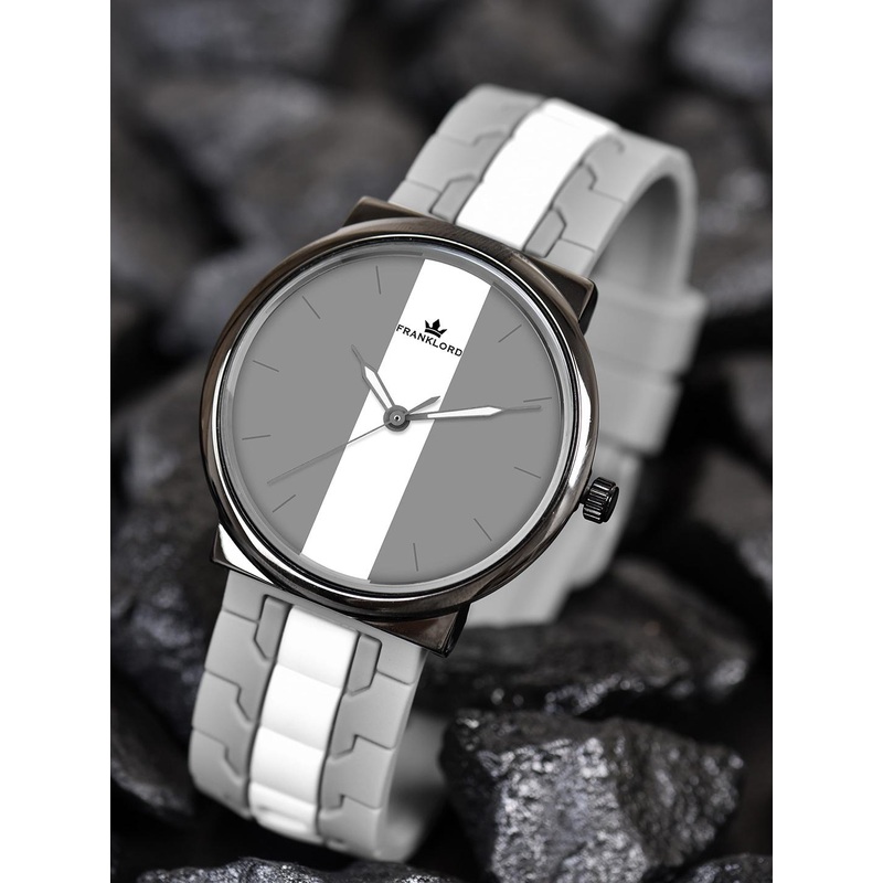 Franklord Men Dial Bracelet Style Straps Round Analogue Watch F-125 GGG