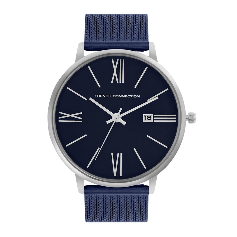 French Connection Men Dial & Stainless Steel Straps Analogue Watch FCN00048E