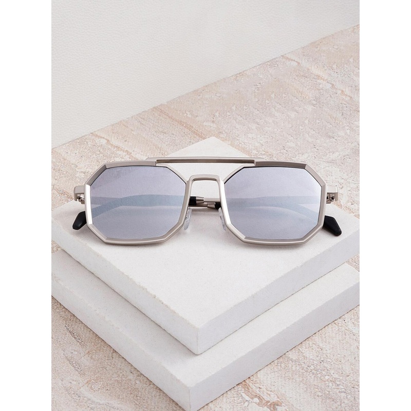 JOKER & WITCH Men Rectangular Sunglasses with UV Protected Lens JWSG128