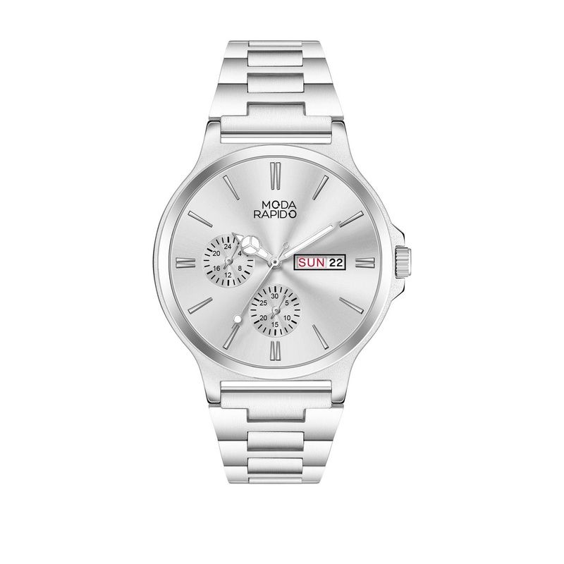 Moda Rapido Men Dial & Stainless Steel Straps Analogue Watch