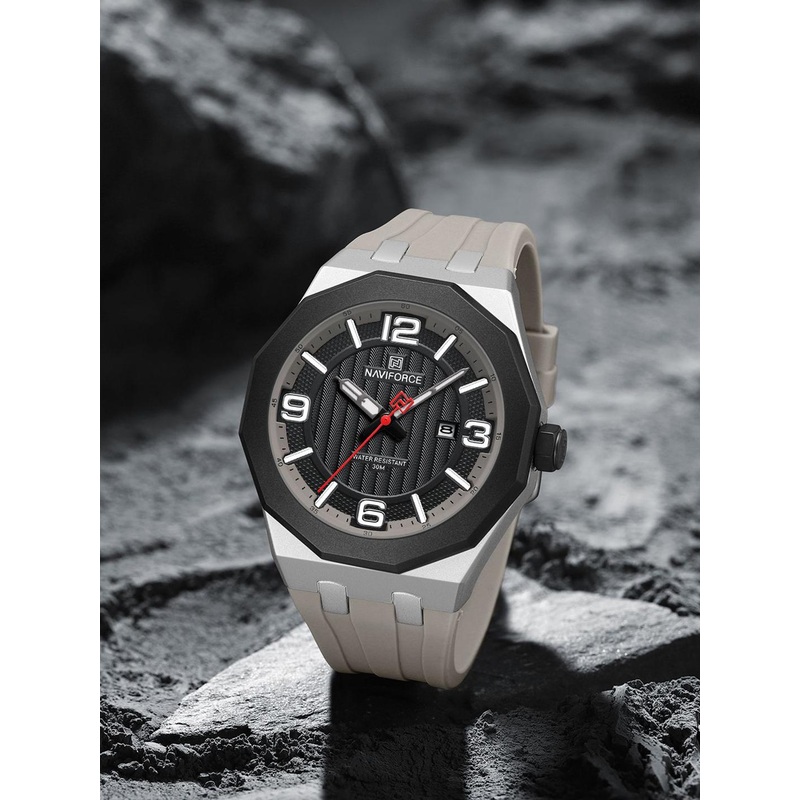 Naviforce Men Dial & Bracelet Style Straps Analogue Watch NF8079_S B BGY