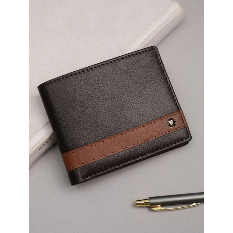 Van Heusen Leather Two Fold Wallet
